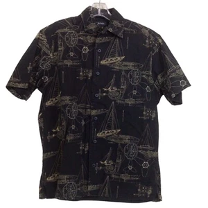 Nautica Men's Short Sleeve Button Up Shirt Size Tag Small - Picture 1 of 3