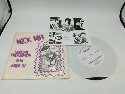 Nick Riff Sublime Prescription 7" Single 1995 Htf Oop US Space Rock Record Nm/Nm - Image 1 of 4