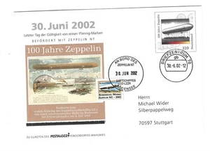 Zeppelin NT - Dirigible - Comprobante 2002 # 2 - Imagen 1 de 1