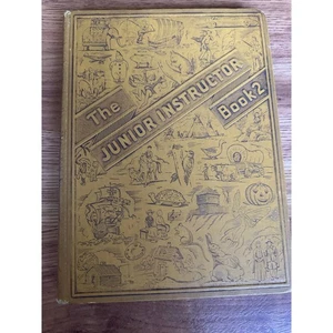 The Junior Instructor Book 2 Illustrations And Readings Vintage Book 1940 HC - Picture 1 of 4