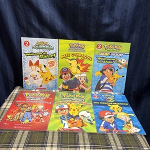 Pokémon Books Lot of 6 Paperback Scholastic R8 - Picture 1 of 21