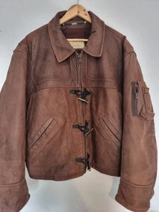 Redskins Vintage Heavy Leather Jacket - Picture 1 of 17