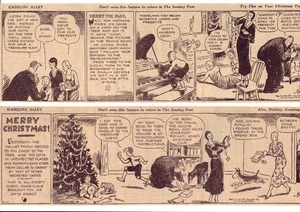 Gasoline Alley by Frank King - 27 large 6 col. comic strips - Complete Dec. 1931 - Picture 1 of 1