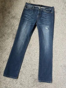 Pantalones de mezclilla Judy Blue talla 1X 1XL azul calce recto 36x32 - Imagen 1 de 9