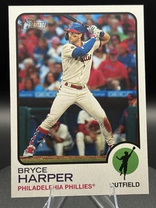 2022 Topps Heritage - Bryce Harper #245 - Picture 1 of 3