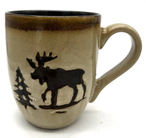 Taza de café Woodland by Homestudio Moose crema gres 10 OZ - Imagen 1 de 6