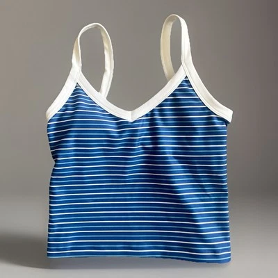 Gilly Hicks Active Recharge Sz. XS NWT Tank Breathable Stretch Built In Bra - Image 1 of 4