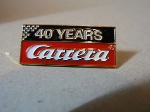 40 Years Carrera Button Pin New - Picture 1 of 1