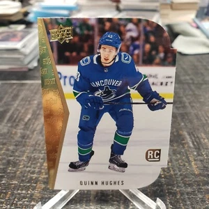 2019-20 Upperdeck Die Cut Quinn Hughes Rc # 5 - Picture 1 of 2