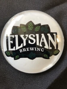 Elysian Brewing Medallion Badge 3" Beer Tap Faucet Tower Advertisement New - Picture 1 of 5