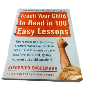 Teach Your Child to Read in 100 Easy Lessons by Siefried Engelmann NICE COPY! - Picture 1 of 15