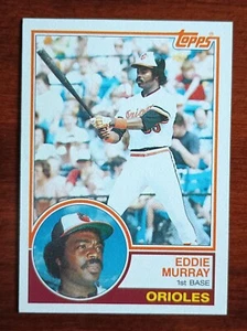 1983 TOPPS #530 EDDIE MURRAY HOF - BALTIMORE ORIOLES - Picture 1 of 4