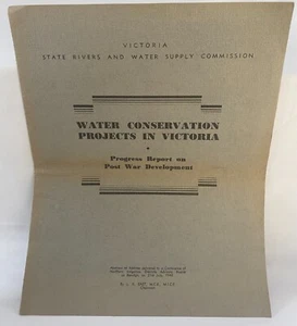 Water Conservation Projects in Victoria Rivers 1948 Water Supply Commission - Picture 1 of 7