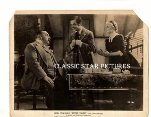 530 Edward Ashley Jeanette MacDonald Sig Ruman? Fotografía Bitter Sweet 1940 - Imagen 1 de 1