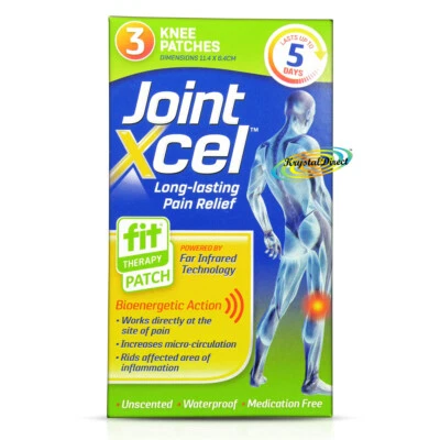 Fit Therapy Gelenk Xcel langanhaltende nicht medizinische Schmerzlinderung 3 Kniepflaster