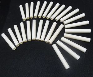 99.8% PREMIUM GRADE HIGH PURITY ALUMINA TUBE SLEEVE BUSHING STOCK No.: 94 - Picture 1 of 11