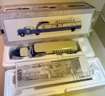Open Box - AutoCult 1956 Mercedes Benz L312 Buhne "Melisana" Limited 333pcs 1/43 - Image 1 of 4
