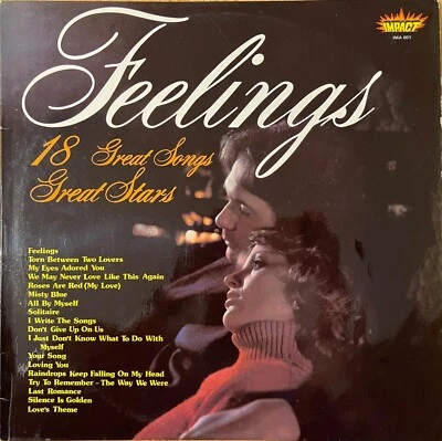 VARIOUS ARTISTS Feelings - 18 Great Songs Great Starts OZ Impact - Image 1 of 3