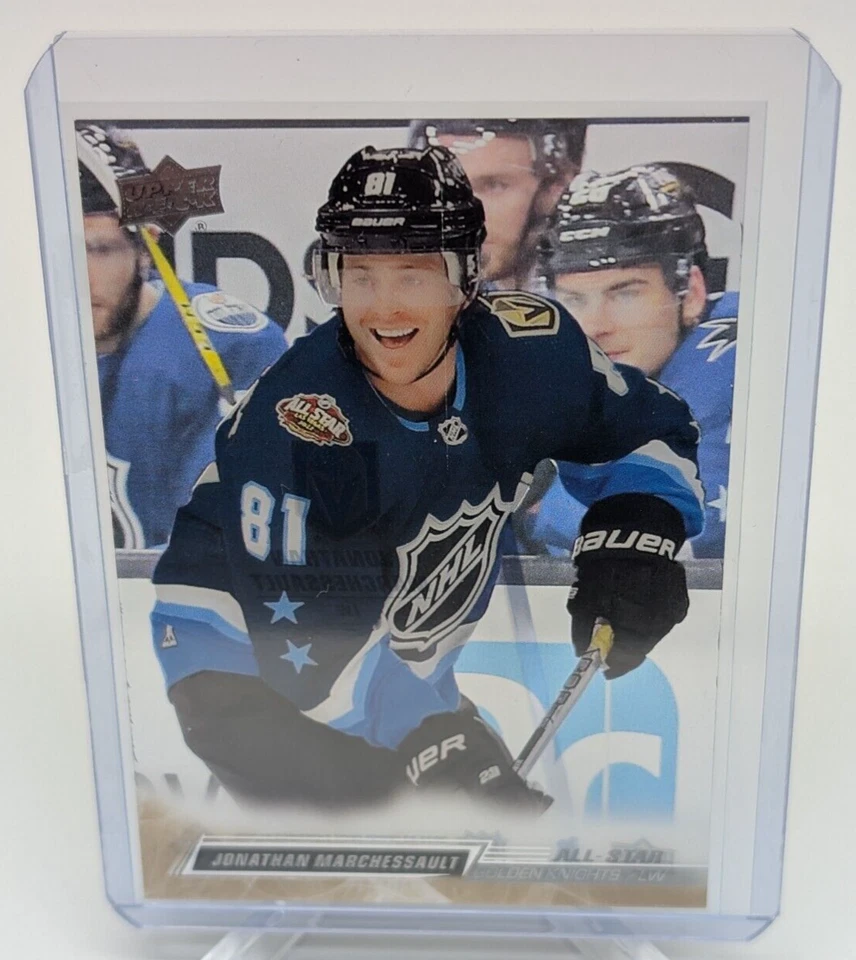 2022-23 Upper Deck All-Star Team Clear Cut Jonathan Marchessault #694 - Image 1 of 2