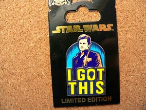Disney Pin - Solo A Star Wars Story Han Solo I Got This - LE 5000 - Bild 1 von 1