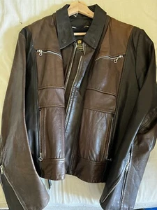 vintage fidelity leather jacket size 44 - Picture 1 of 5