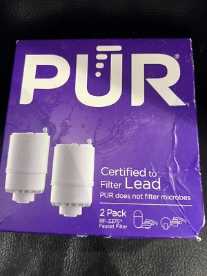 PUR Faucet Mount Certified to Filter Lead - 2 Filters (BRAND NEW FACTORY SEALED) - Image 1 of 2