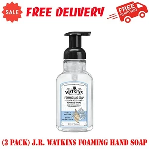 (3 pack) J.R. Watkins Foaming Hand Soap, Ocean Breeze, Cruelty Free - 9 fl oz - Picture 1 of 5