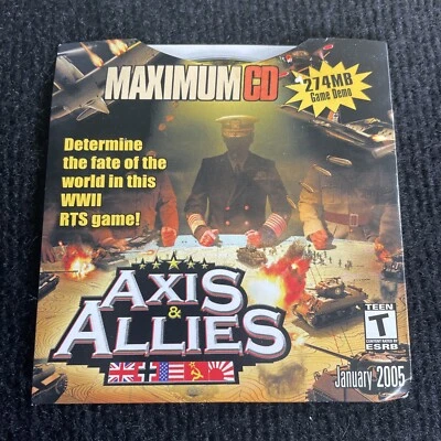 Maximum CD January 2005 Demo Disc - Axis & Allies Demo - Image 1 of 2