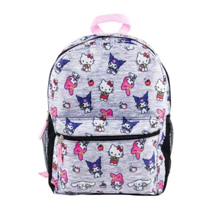 Sanrio Hello Kitty, Melody, Cinnamon and Kuromi 16" Backpack, School/ Travel Bag - Picture 1 of 3