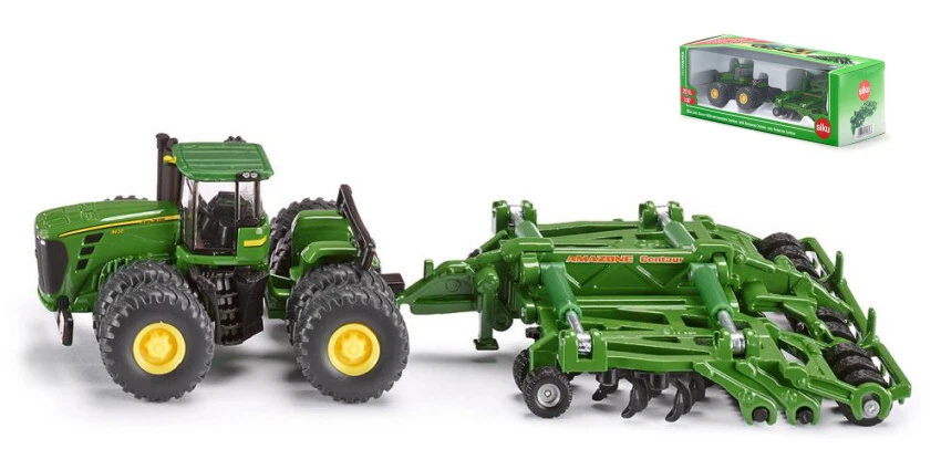 Trattore John Deere C/erpice Amazone Centaur 1:87 Model SIKU - Immagine 1 di 1