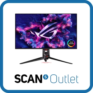 32" ASUS ROG Swift PG32UCDM Gaming Monitor, QD-OLED, 3840x2160, HDR10, 0.03ms, 2 - Picture 1 of 5