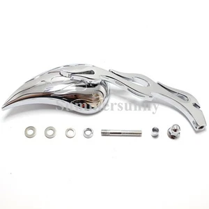 Espejos cromados universales para motocicleta crucero para Harley Davidson Street Glide GRANDE - Imagen 1 de 11