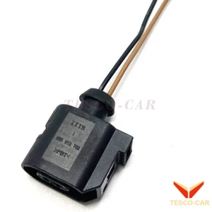 ABS Sensor Plug Wiring Connector 2 pin For VW Golf Jetta Toura Passat Audi A3 TT - Picture 1 of 7
