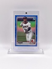 Geraldo Perdomo 2020 Bowman Chrome RARE #/150 PURE BLUE Refractor Rookie Card RC