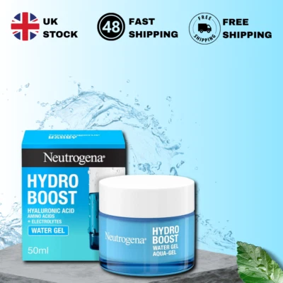 Neutrogena Hydro Boost Water Gel Face Moisturiser with Hyaluronic For Dry Skin