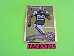 Bilal Powell RC (New York Jets) #128 2011 Topps cromado - Imagen 1 de 2