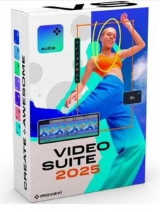 Deal : Movavi Video Suite 2025 LIfetime Convert Videos , Edit MPEG AVI WMV - Picture 1 of 5