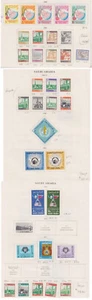 1968 a 1971 Arabia Saudita lote pequeño números completos e incompletos H, LH, VLH - Imagen 1 de 1