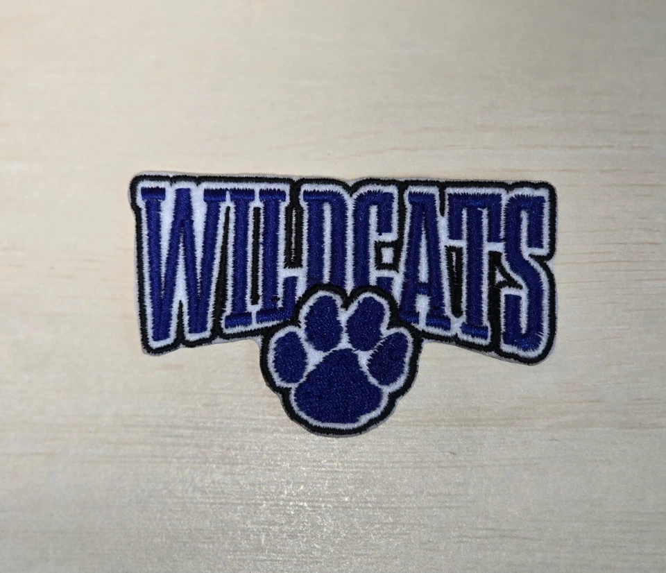 Parche de apliques bordados de hierro de 3 pulgadas Kentucky Wildcats Foto 1 de 1
