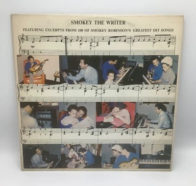 Smokey Robinson-Smokey the Writer-1972 12” 33rpm Vinyl Record Sampler-TESTED - Image 1 of 4
