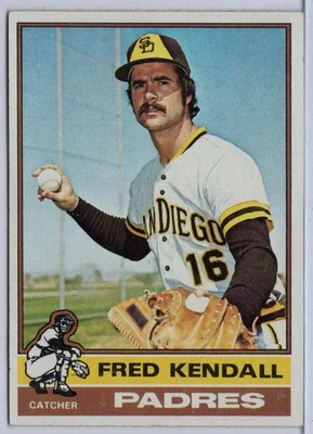 1976 Topps #639 Fred Kendall in EX Condition Padres - Image 1 of 2