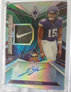 2024 Panini Phoenix Rookie Phenoms Jersey Auto Dallas Turner Nike 6/6 SSP RPA - Bild 1 von 5