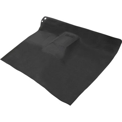 Ford Bronco 1977; alfombrilla trasera de goma; negra Foto 1 de 2