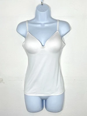 Camisola de espuma moldeadora de barriga con control firme L para mujer Maidenform DMS130 NUEVA SIN ETIQUETAS blanca Foto 1 de 4