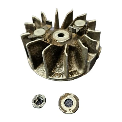 Sears Craftsman Chainsaw Flywheel with Washer & Nut - 14" 36cc 2.1 cu in - Image 1 of 4