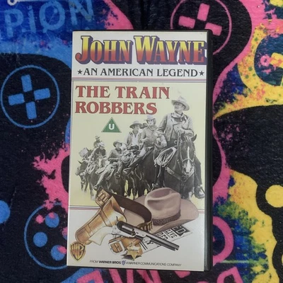 John Wayne - The Train Robbers - VHS - Image 1 of 4