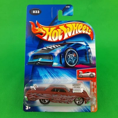 2004 Hot Wheels #033 'Tooned Chevy Impala 1964 Flat Brown First Editions 5SP     - Image 1 of 4