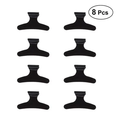 Farpioni da 8 pezzi da 8 pezzi per non styling per parrucchiere (nero) - Image 1 of 4