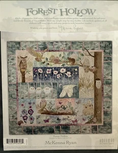 McKenna Ryan Pine Needles FOREST HOLLOW Full Set 9 Block Quilt Pattern - Picture 1 of 2