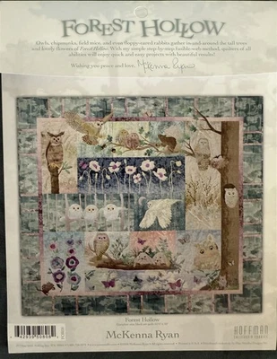 McKenna Ryan Pine Needles FOREST HOLLOW Full Set 9 Block Quilt Pattern - Image 1 of 2